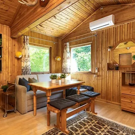 Prázdninový dům Private Cabin And Sauna In The Woods Near The Lake *